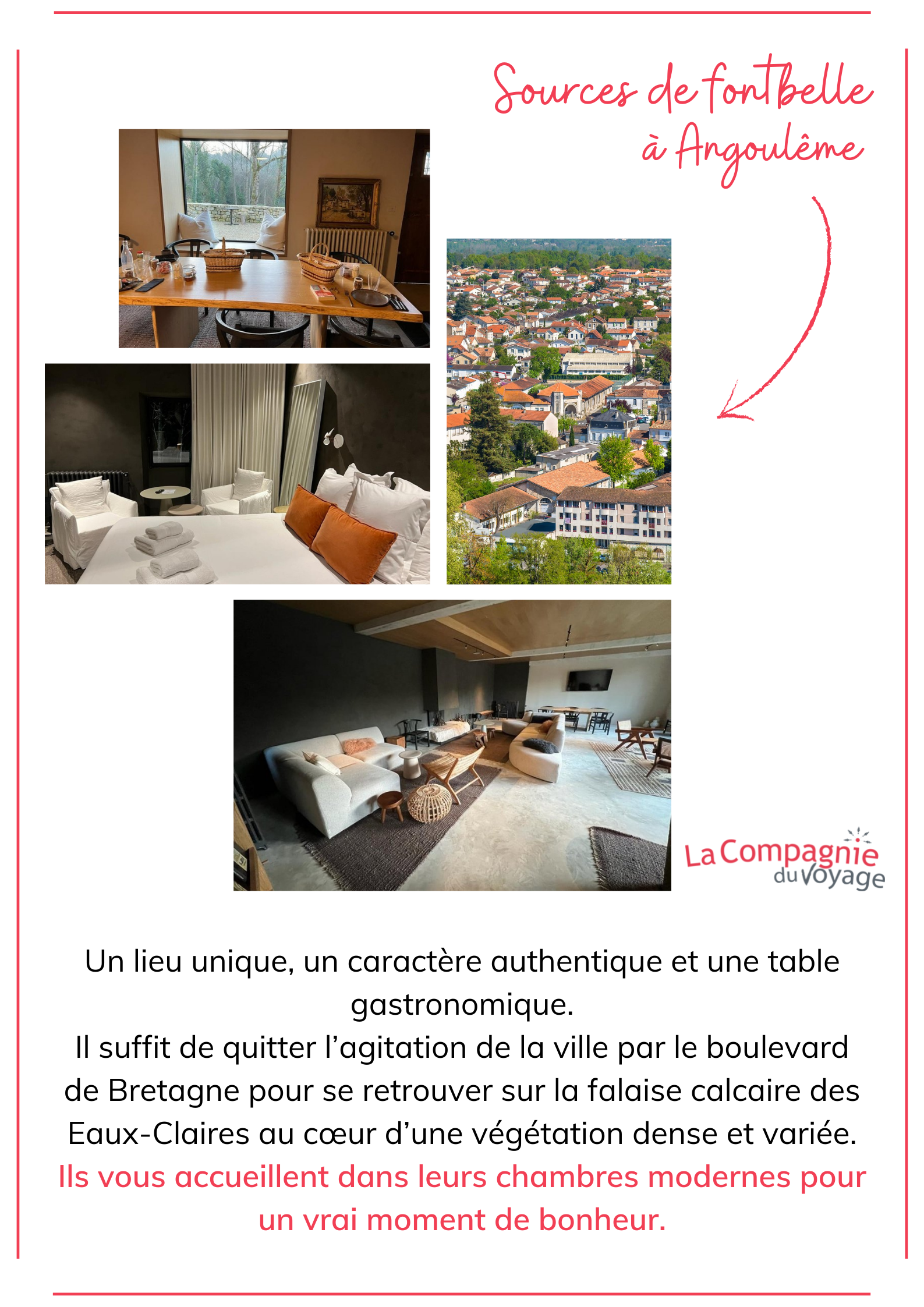 Séjour à Angoulême, découvrez un hôtel avec une cuisine gastronomique et un confort remarquable
